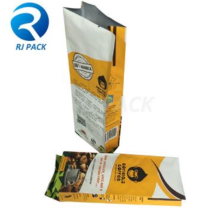 Lô hàng container RJ - Túi Gusset Side Con dấu
